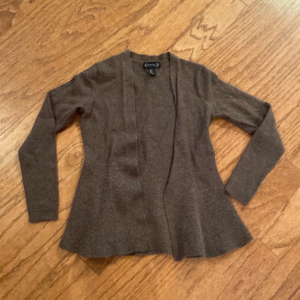 Nanette Leoore sweater, 50% acrylic 50% extra fine Merino wool size small
